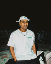 Load image into Gallery viewer, YAang Dirty Six White/Green T-Shirt

